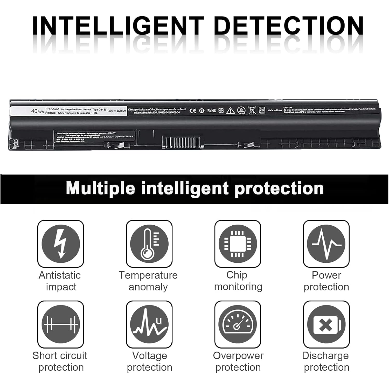 Amazon.com: IEFUU New M5Y1K Laptop Battery Compatible with Dell